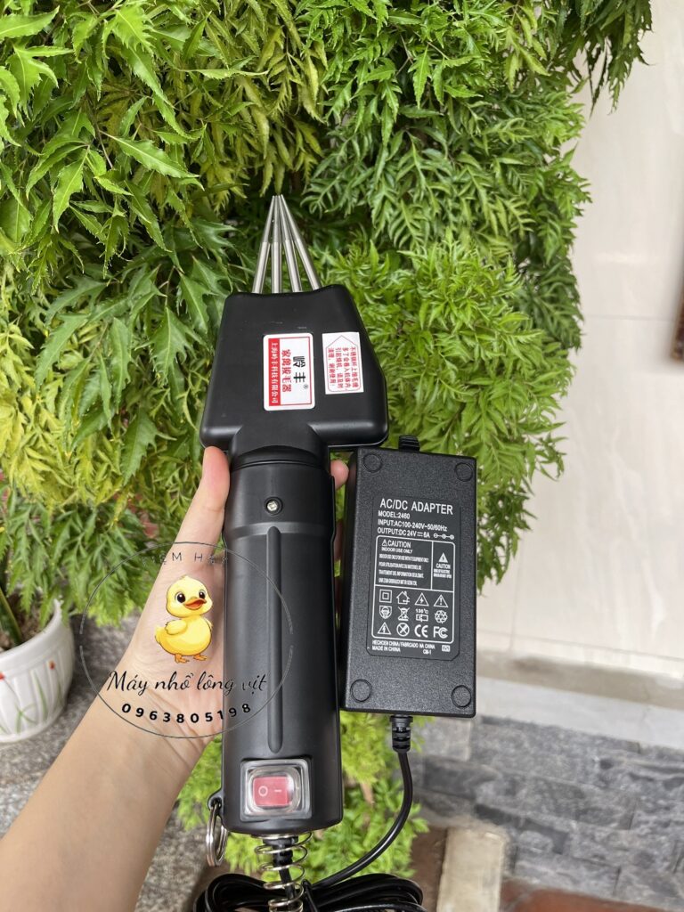 Máy nhổ lông măng vịt cầm tay