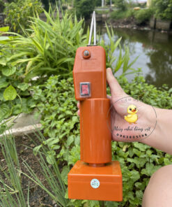 Máy nhổ lông vịt lò xo màu cam cầm tay công suốt 280W thế hệ mới nhất 2023