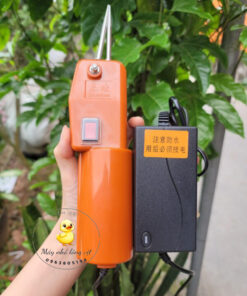 Máy nhổ lông vịt màu cam chạy điện