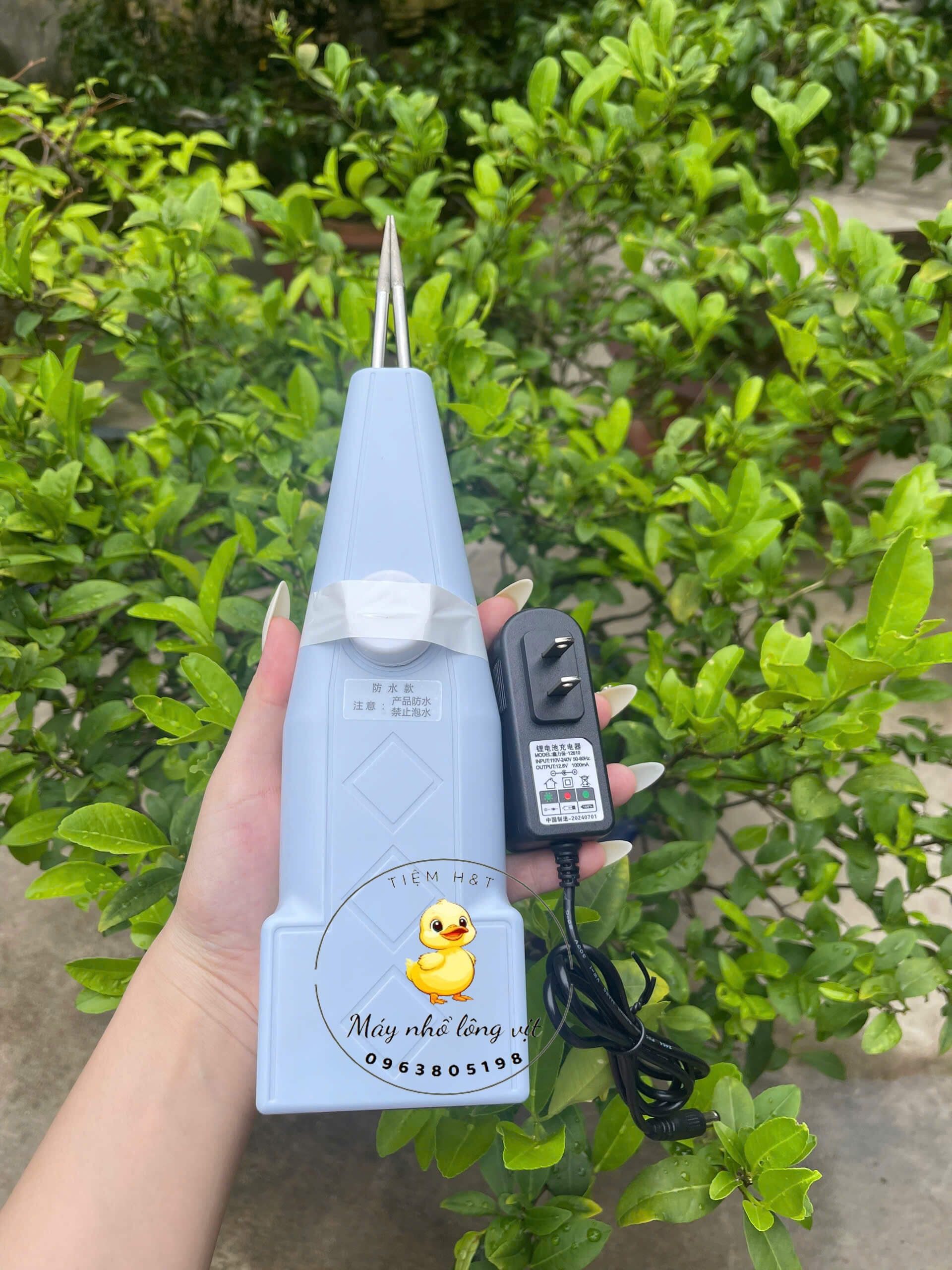 Máy nhổ lông vịt A300 Pro sạc pin cầm tay chống nước tốt