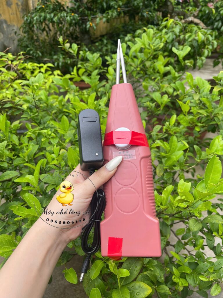 Máy nhổ lông vịt A300 Promax cầm tay sạc pin công suất 220W, động cơ kép