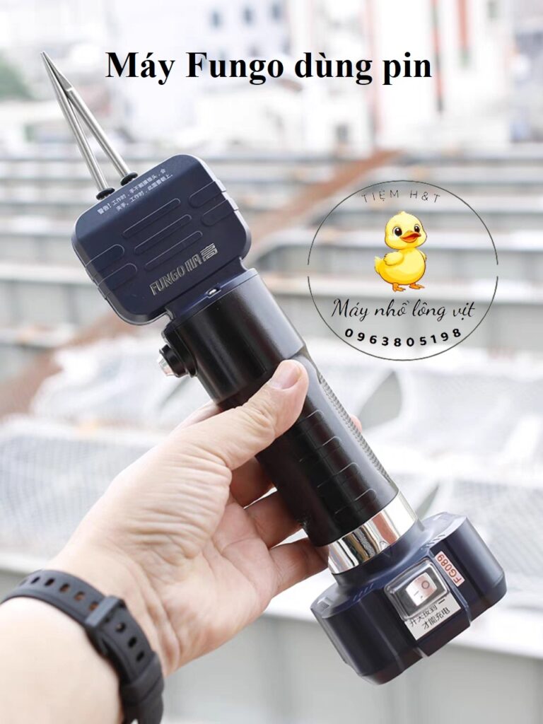 Máy nhổ lông vịt Fungo chạy pin