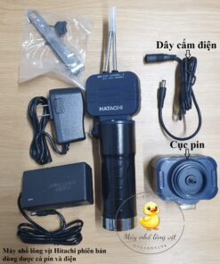 Máy nhổ lông vịt Hitachi cầm tay nhập khẩu Nhật Bản đa năng công suất 180W