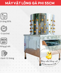 Máy vặt lông gà vịt phi 55cm - Giải pháp tiện lợi cho nhà hàng và trang trại
