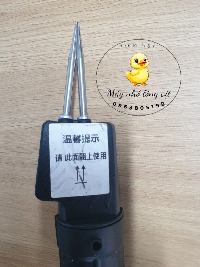 Đầu nhíp nhổ lông vịt D100