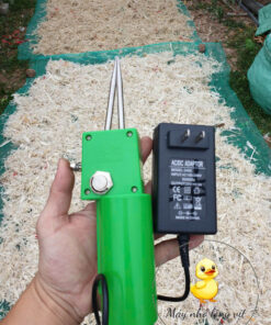 máy nhổ lông vịt màu xanh