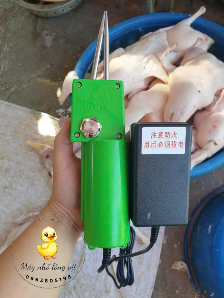 máy nhổ lông vịt nội địa Trung Quốc cải tiến mới nhất 2024